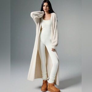 Chic Cream Longline Cardigan by [Brand]